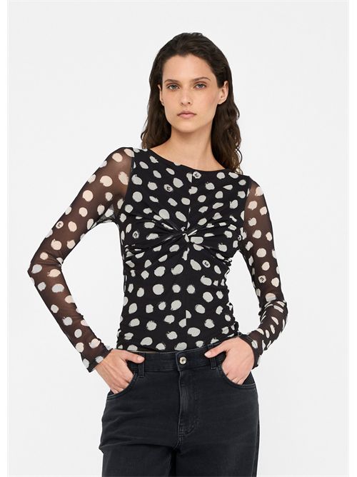 T-shirt a pois LIU JO | UF5269JS007/M9169